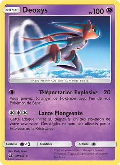 Deoxys 69/168 Tempête Céleste