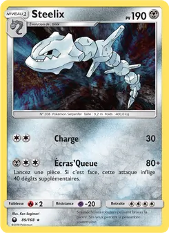 Steelix 89/168 Tempête Céleste