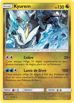 Kyurem 47/70 Majesté Des Dragons