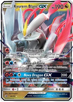 Kyurem Blanc GX 48/70 Majesté Des Dragons