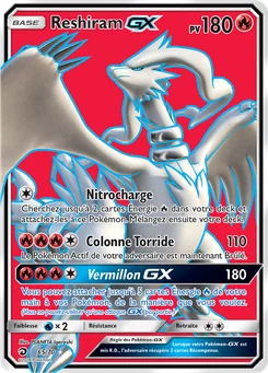 Reshiram GX 65/70 Majesté Des Dragons