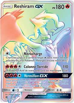 Reshiram GX 71/70 Majesté Des Dragons