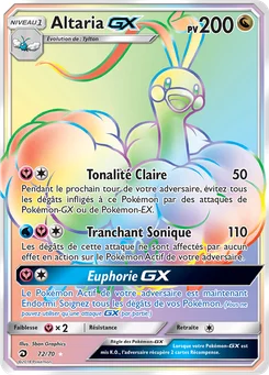 Altaria GX 72/70 Majesté Des Dragons