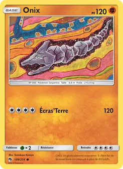 Onix 109/214 Tonnerre Perdu