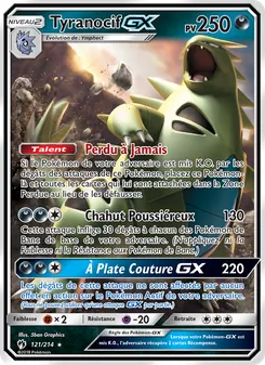 Tyranocif GX 121/214 Tonnerre Perdu