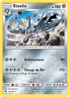 Steelix 125/214 Tonnerre Perdu