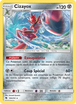 Cizayox 126/214 Tonnerre Perdu