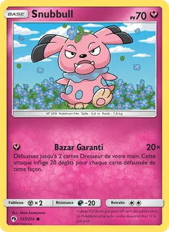 Snubbull 137/214 Tonnerre Perdu