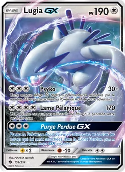 Lugia GX 159/214 Tonnerre Perdu