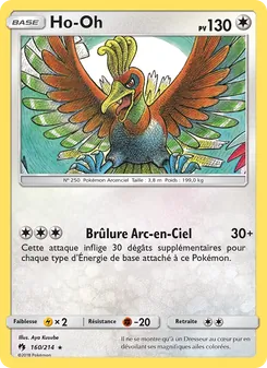 Ho-Oh 160/214 Tonnerre Perdu