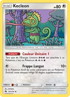 Kecleon 161/214 Tonnerre Perdu