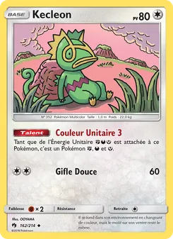Kecleon 162/214 Tonnerre Perdu