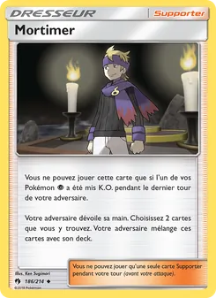 Mortimer 186/214 Tonnerre Perdu