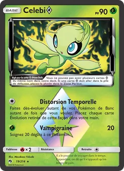 Celebi ◇ 19/214 Tonnerre Perdu