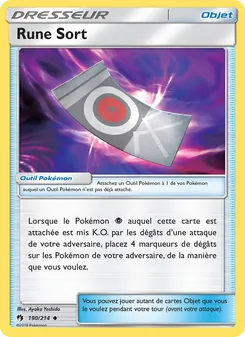 Rune Sort 190/214 Tonnerre Perdu