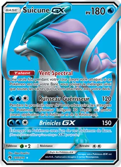 Suicune GX 200/214 Tonnerre Perdu