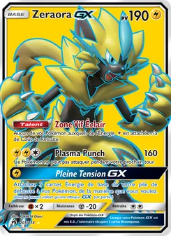 Zeraora GX 201/214 Tonnerre Perdu