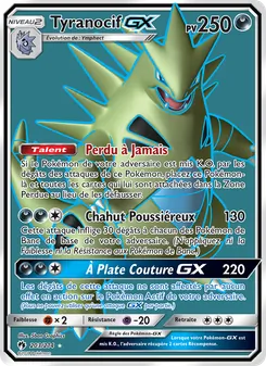Tyranocif GX 203/214 Tonnerre Perdu