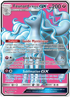 Feunard d’Alola GX 205/214 Tonnerre Perdu