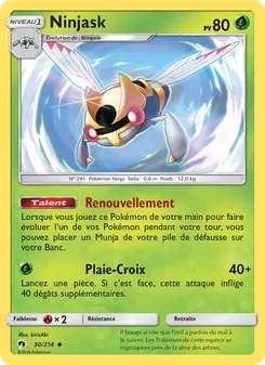 Ninjask 30/214 Tonnerre Perdu
