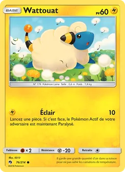 Wattouat 76/214 Tonnerre Perdu