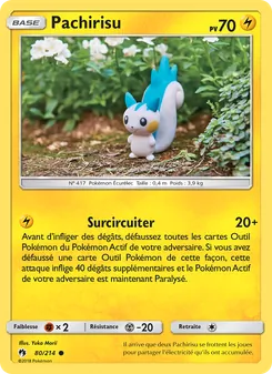 Pachirisu 80/214 Tonnerre Perdu