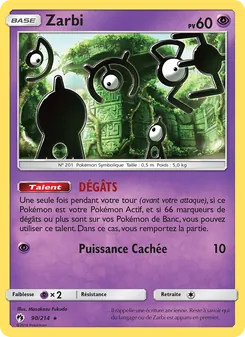 Zarbi 90/214 Tonnerre Perdu
