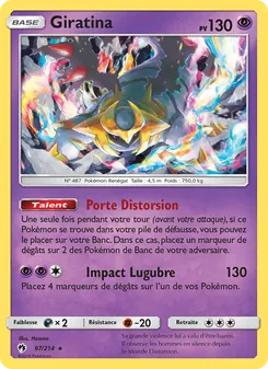 Giratina 97/214 Tonnerre Perdu