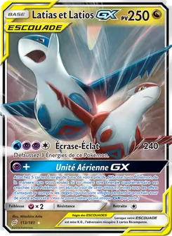 Latias et Latios GX 113/181 Duo de Choc