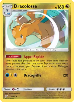 Dracolosse 119/181 Duo de Choc