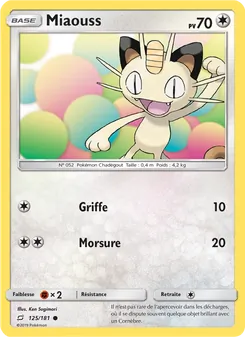 Miaouss 125/181 Duo de Choc