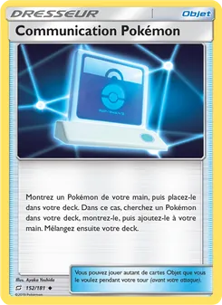 Communication Pokémon 152/181 Duo de Choc