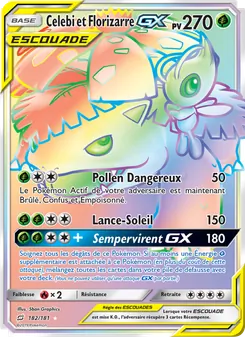 Celebi et Florizarre GX 182/181 Duo de Choc
