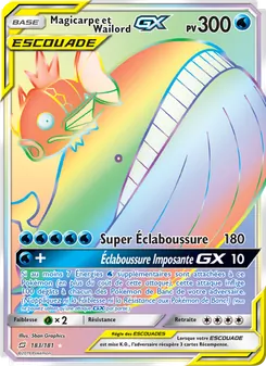 Magicarpe et Wailord GX 183/181 Duo de Choc