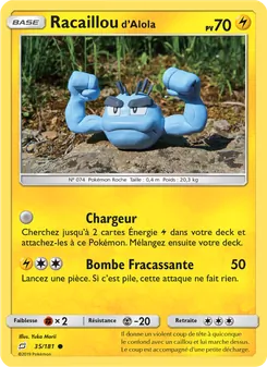 Racaillou d’Alola 35/181 Duo de Choc