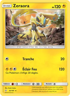 Zeraora 52/181 Duo de Choc