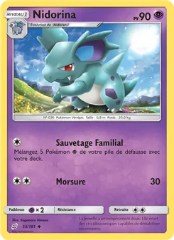 Nidorina 55/181 Duo de Choc