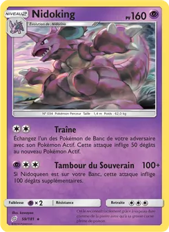 Nidoking 59/181 Duo de Choc