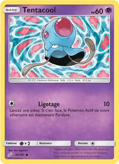 Tentacool 60/181 Duo de Choc