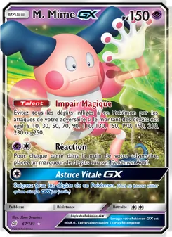 M. Mime GX 67/181 Duo de Choc