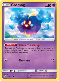 Cosmog 69/181 Duo de Choc