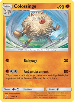 Colossinge 72/181 Duo de Choc