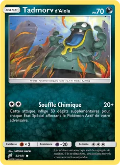 Tadmorv d’Alola 83/181 Duo de Choc