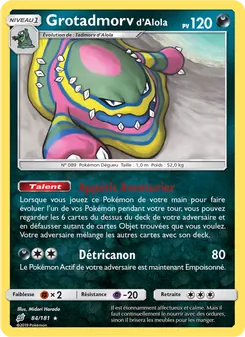 Grotadmorv d’Alola 84/181 Duo de Choc