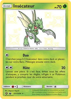 Insécateur SV1 Destinées Occultes Coffre Étincelant