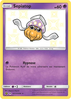 Sepiatop SV17 Destinées Occultes Coffre Étincelant