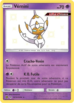 Vémini SV19 Destinées Occultes Coffre Étincelant