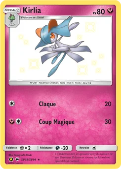 Kirlia SV35 Destinées Occultes Coffre Étincelant