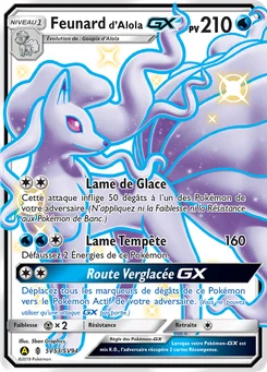 Feunard d’Alola-GX SV53 Destinées Occultes Coffre Étincelant