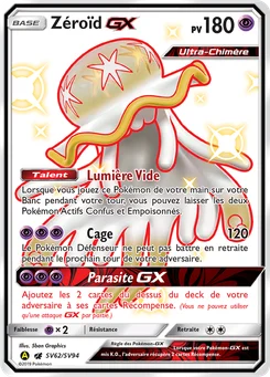 Zéroïd-GX SV62 Destinées Occultes Coffre Étincelant